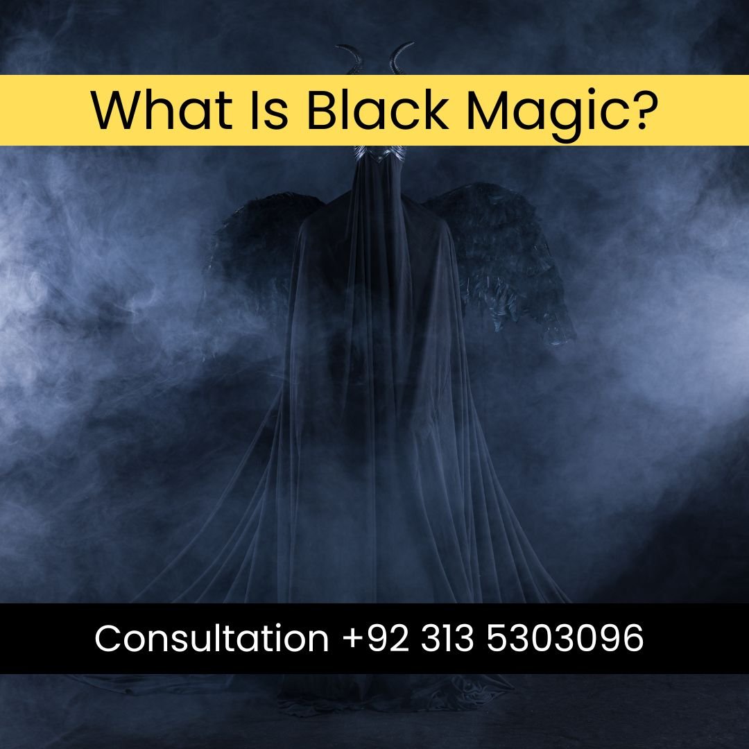 What is black magic? How black magic work? What is the solution of black magic?